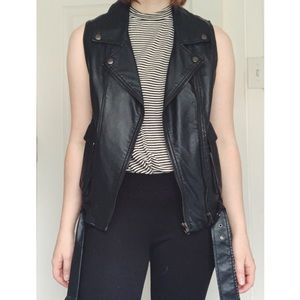 Forever 21 Jackets & Coats - Biker Vest- Pleather Forever 21 Jackets & Coats - Biker Vest- Pleather
